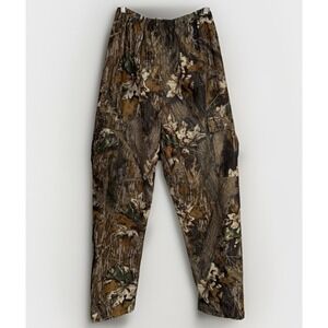 Stearns DryWear Cargo Pants Men's‎ L Camouflage Hunting Mossy Oak Break Up Mesh